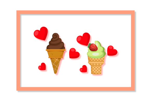 Download Ice Cream Valentine Icons - Valentine icons Collection