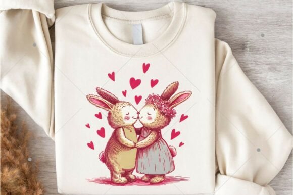Download Whimsical Bunnies Valentine's Day - Premium Bundle